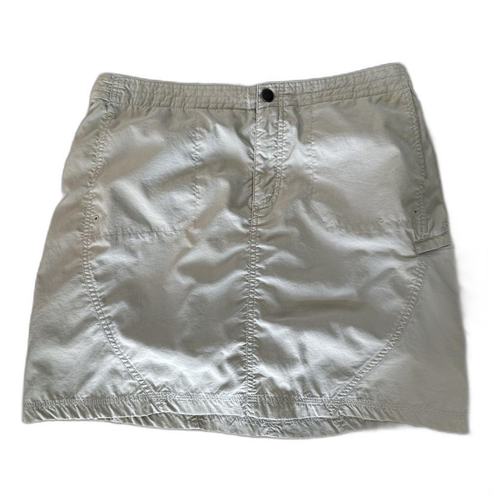 Columbia Titanium Womens Skort Skirt Omni Dry Khaki Size 8